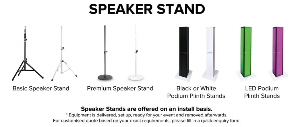 DJ Speaker Stand